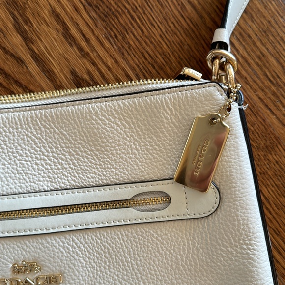 Coach Crossbody Tote in Cream - Picture 3 of 10